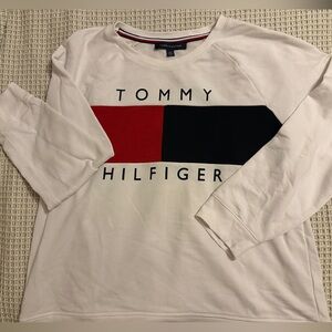 Tommy Hilfiger White Sweatshirt